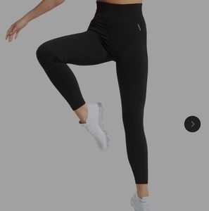 Gymshark High Waisted Flex Legging (black/grey)